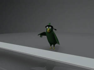 3D Bird Short Animation