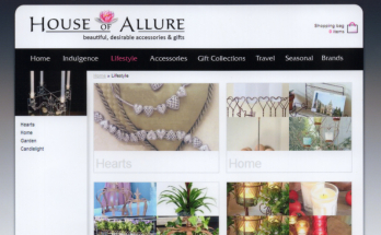 House of Allure Website